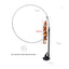 Suction cup cat toy stick that can be attached and held with steel wire multi head interchangeable cat toy and pet supplies - Korvel