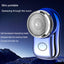 Men's Electric Shaver Mini Wash Shaver Portable Car Charging Beard Knife - Korvel