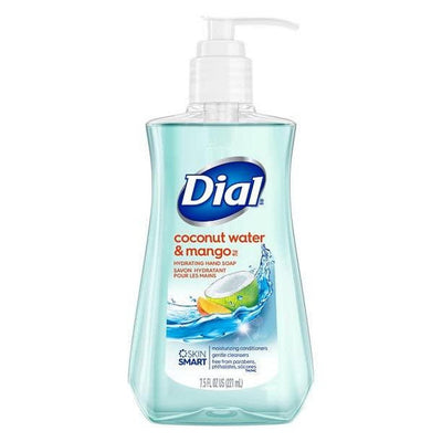 Dial Coconut Water & Mango Liquid Hand Soap, 7.5 Fl Oz