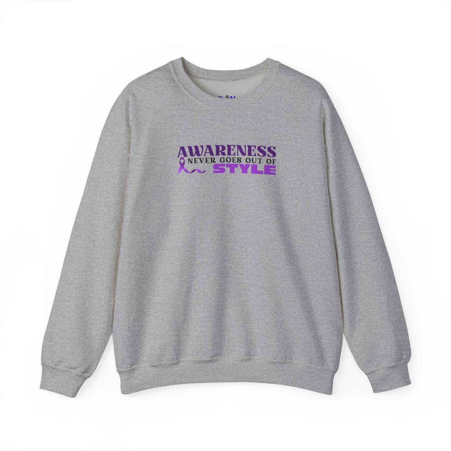 Sudadera Bordada de Conciencia Nunca Pasa de Moda