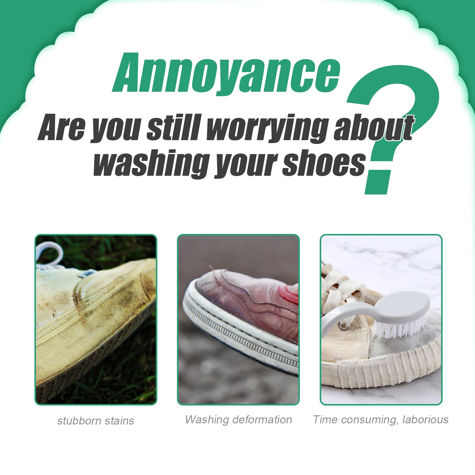 Shoes Stain Removal Yellow Gel, Remove Oxidation To Clean Stains Yellow Edge Wash Free Gel Small White Shoes - Korvel