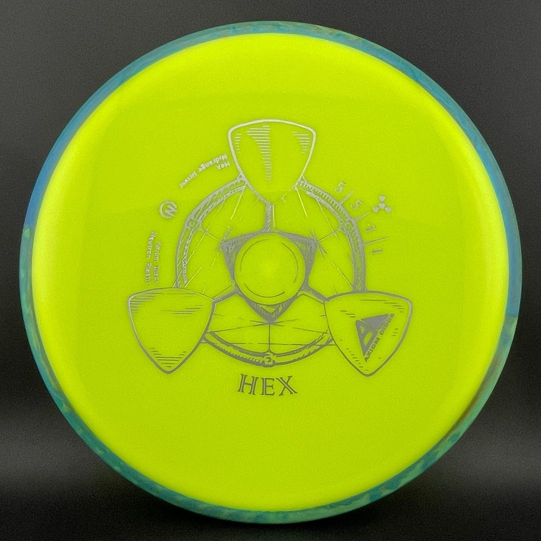 Disco Axiom Neutron Hex de Media Distancia