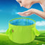 Multi-Purpose Outdoor Travel Portable Folding Bucket Foot Bucket Washbasin Camping Bucket Enlarged - Korvel