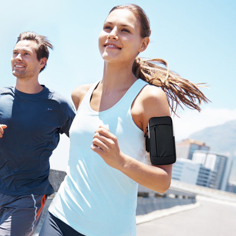 Running Phone Arm Bag Outdoor Phone Bag Men's and Women's Phone Arm Strap Sports Phone Arm Cover Wrist Bag Waterproof - Korvel