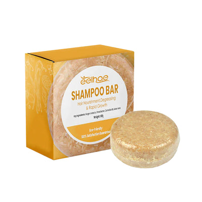 Shampoo Bar, Solid Hair Tight Hair Anti-Loss Soft Repair Hair End Dry Damaged Shampoo Soap - Korvel