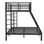 Lit superposé en métal Twin XL sur Queen - Design gain de place
