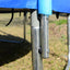 14 FT TRAMPOLINE OUTSIDE SAFETY NET WITH BASKETBALL HOOP - Korvel
