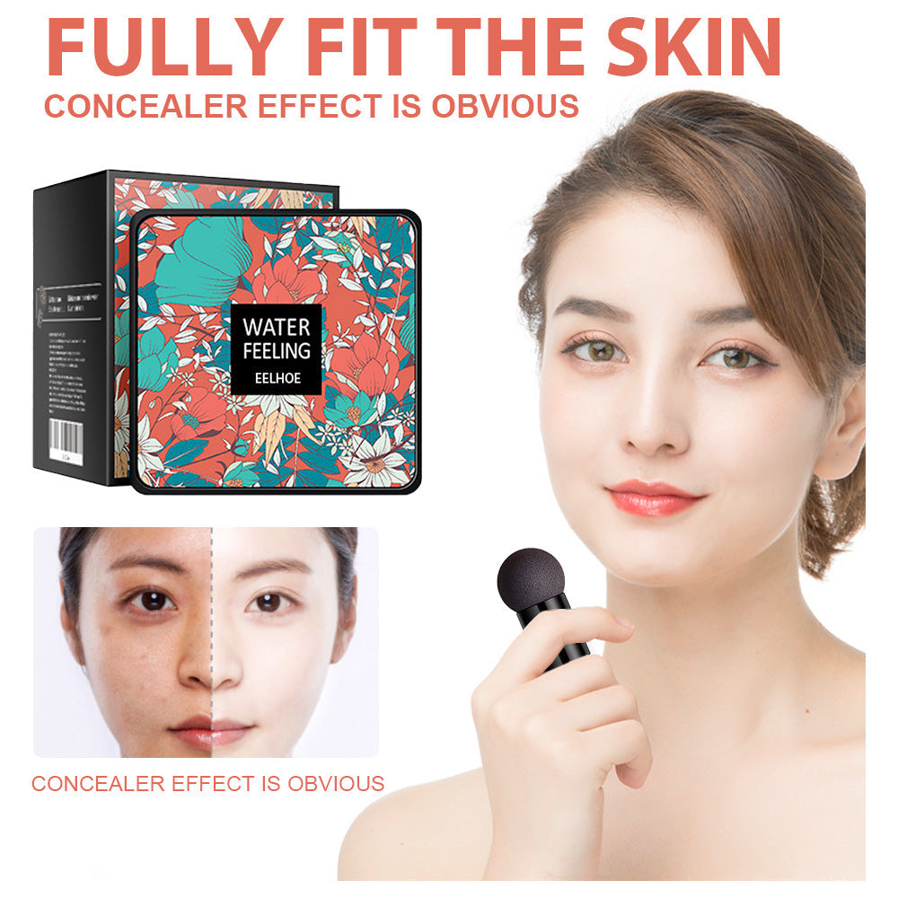 Water Feeling BB Cream, Mushroom Air Cushion To Cover Blemishes Waterproof Sweat Resistant Makeup Cushion BB Cream - Korvel