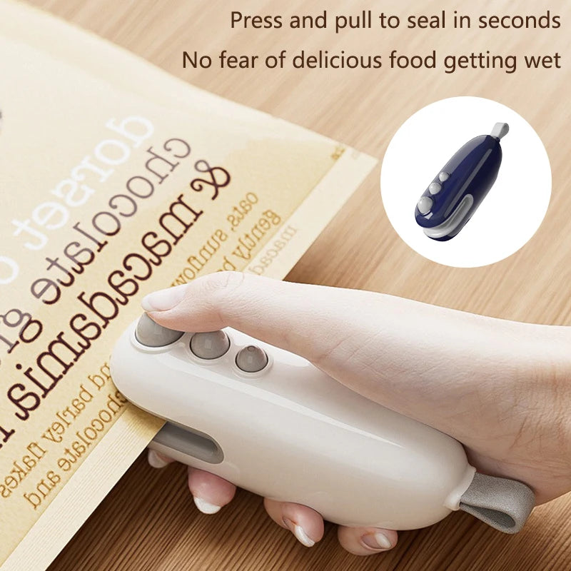 Mini Handheld Impulse Sealer for Snacks