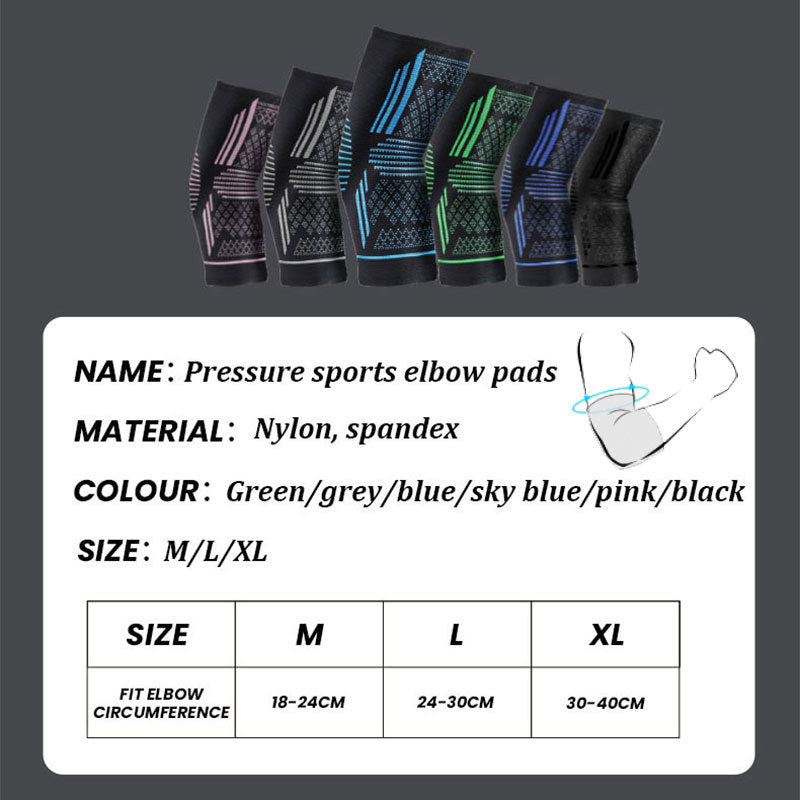Premium Four-Way Elastic Elbow Protection for Sports