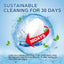 Cleaning Tablets, Household Toilet Odor-Stain Remover Descaling Decontamination Effervescent Cleaning Tablets - Korvel