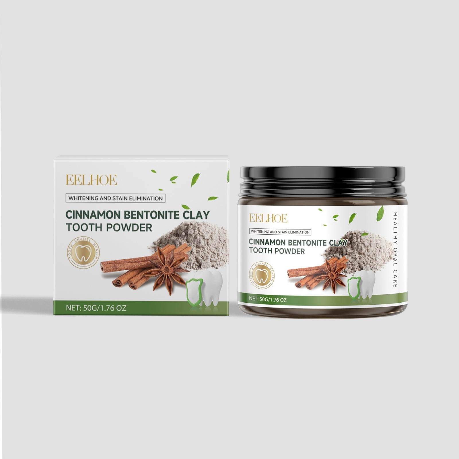 Volcanic Ash Dental Cleaning Powder Clean Bad Breath Confident Smile Teeth Cleaning Care Beauty Dental Powder - Korvel