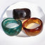 Li Shi patterned acrylic bracelet irregular bracelet - Korvel
