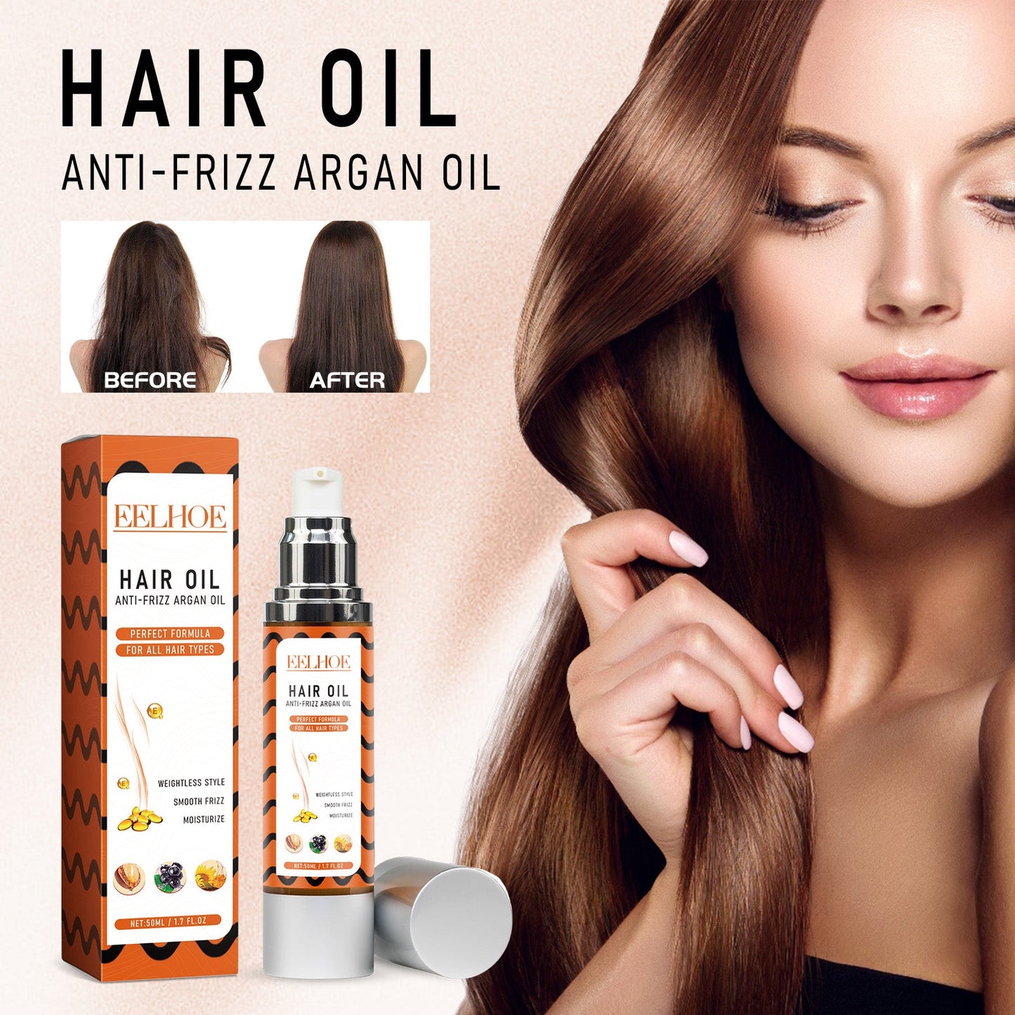 Premium Hair Oil for Moisturizing and Smoothing