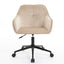 Velvet Office Desk Chair, Modern Home Desk Chair with Wheels , Vanity Chairs for Living Room, Bedroom,Study Room - Korvel