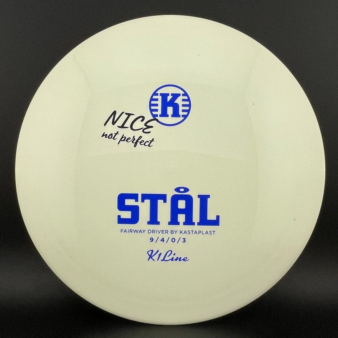 K1 Stål - Nice Not Perfect Disc Golf Driver
