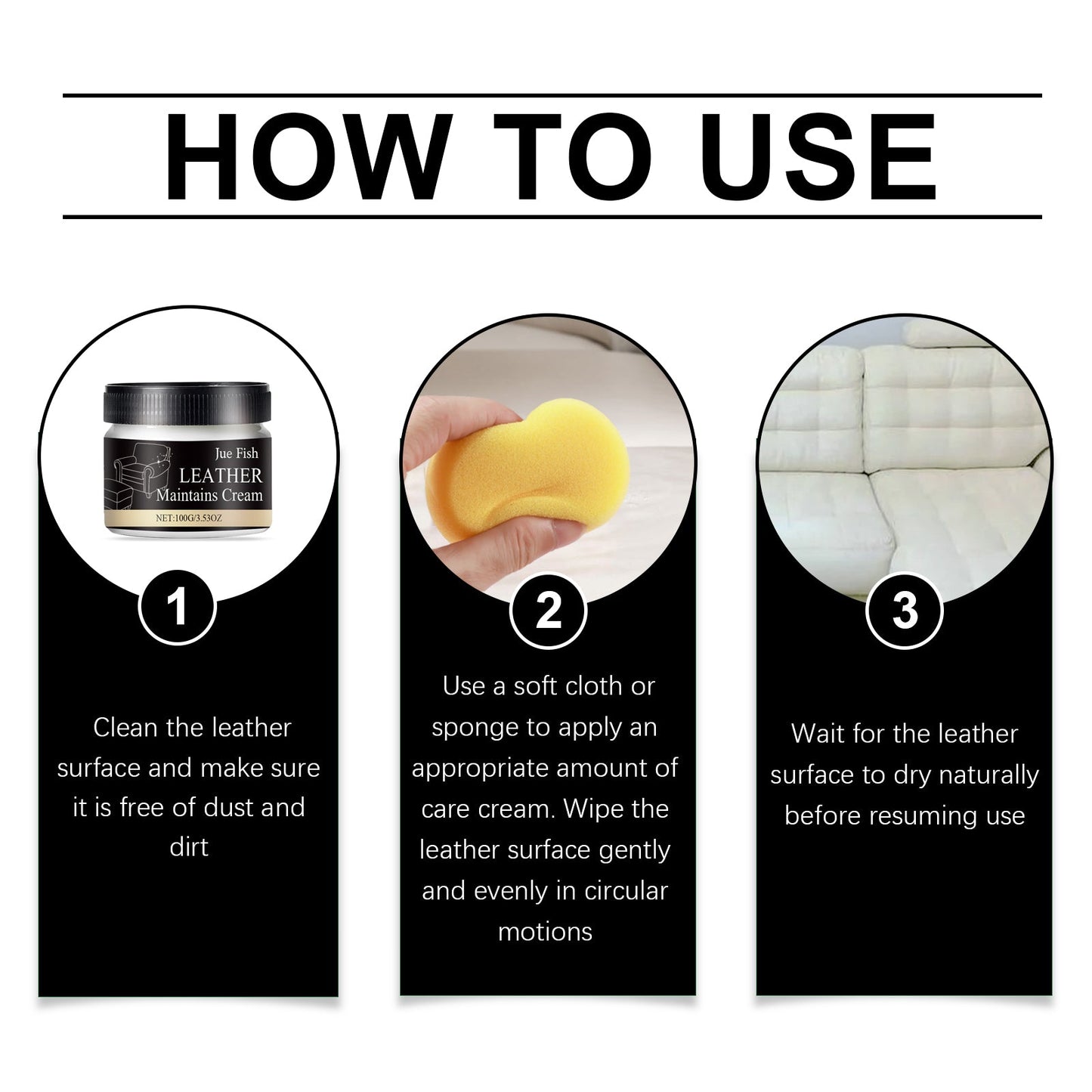 Leather Repair Cream, Leather Care Cream Sofa Car Seat Multi-Functional Leather Repair Cream - Korvel