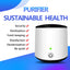 Mini Portable Ozone Generator Air Purifier Ionizer Cleaner Remover Odour Cigarette Smell Bacteria Fridge Car Cabinet - Korvel