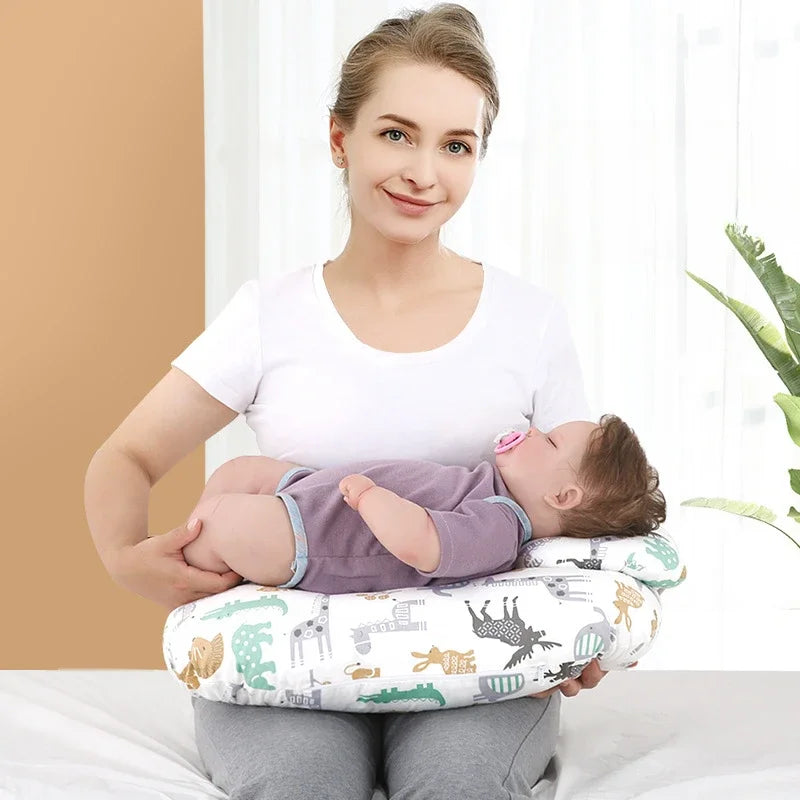 Multi functional baby feeding pillow for mothers - Korvel