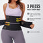 Waist Trainer Sports Sweat Postpartum Body Sculpting Double Belt Buckle Abdominal Belt - Korvel