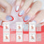French Gradient Nail Sticker Gradient Nail Sticker Easy Nail Decor Personalized Nail Sticker - Korvel