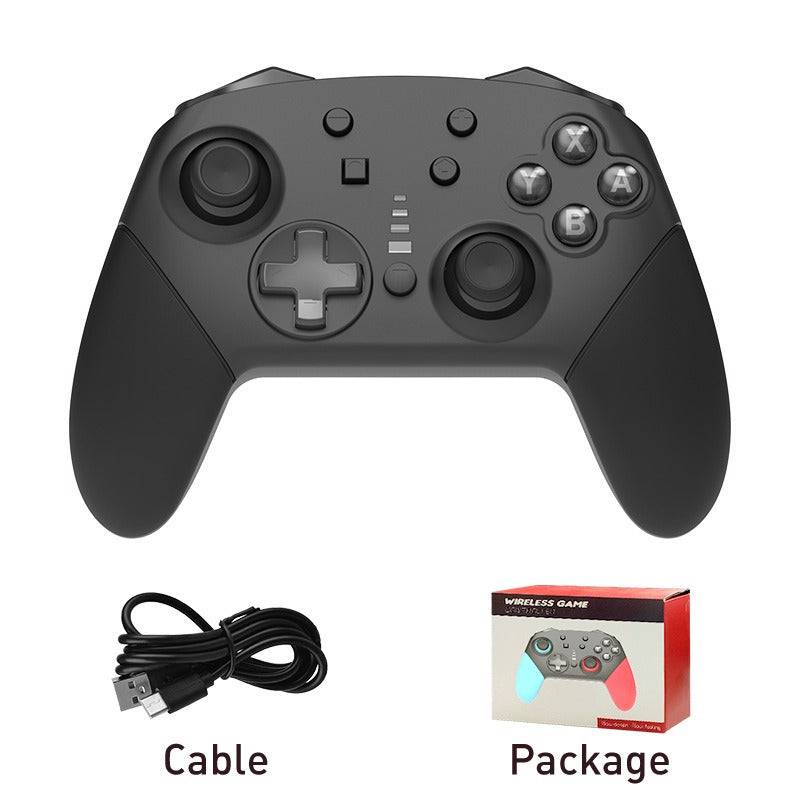 Private Model Adhesive Switch Wireless Bluetooth Controller with Vibration 6-Axis Sensory Switch Pro Gaming Controller - Korvel