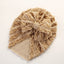 Baby Cow Louver Bow Head Cap Baby High Elastic Brimless Indian Tire Hat - Korvel