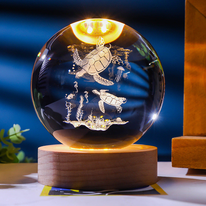 Starry Sky 3D Micro Landscape Crystal Ball Ornament