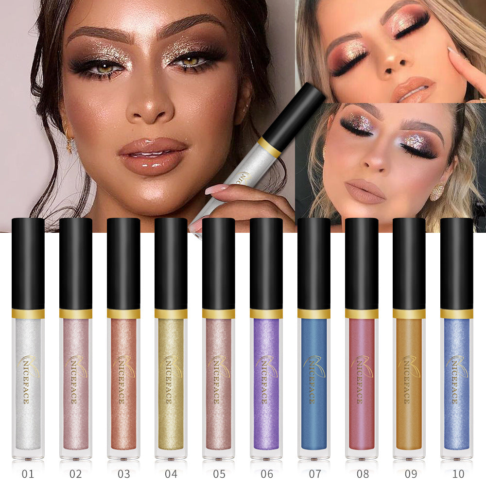 NICEFACE Colorful Shiny Liquid Pearl Eye Shadow