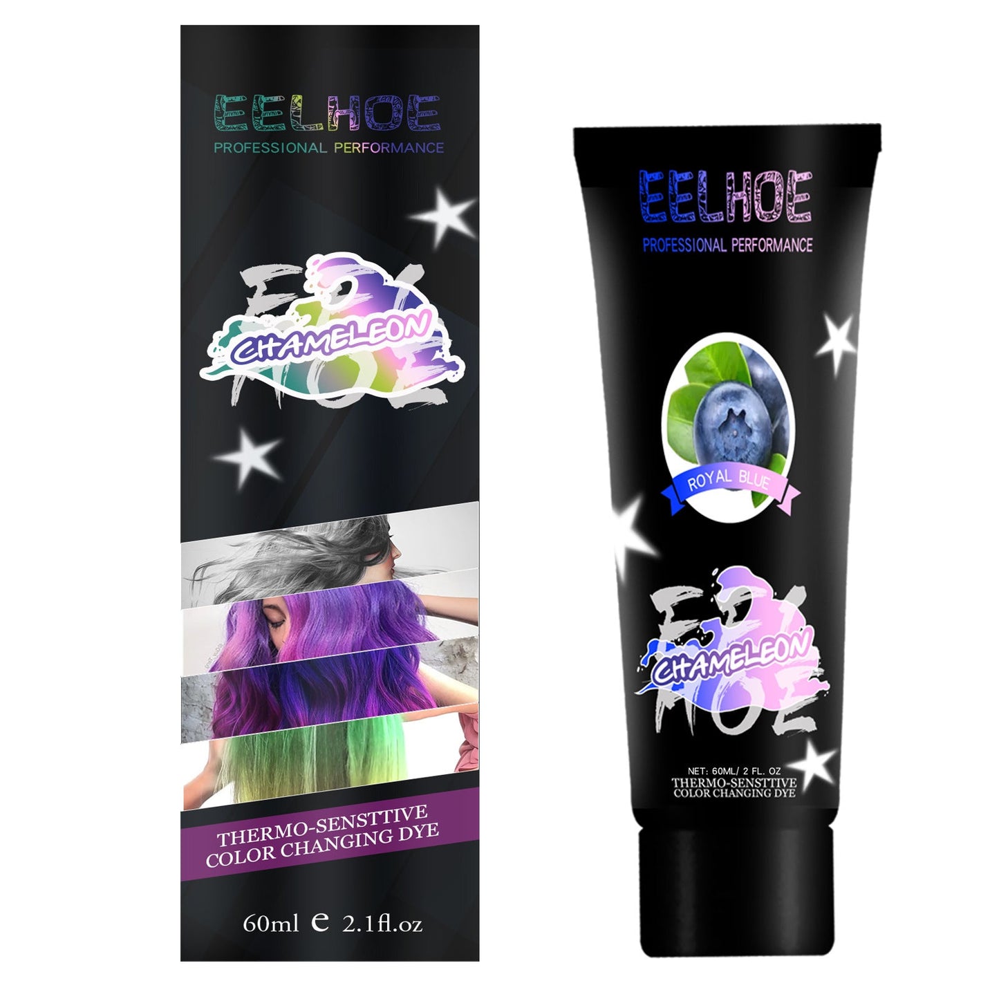 Gradient Hair Conditioner, No Damage To Hair And Scalp Easily Change Hair Color Hair Conditioner - Korvel