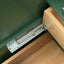 30-Inch Green Bathroom Vanity with Ceramic Sink