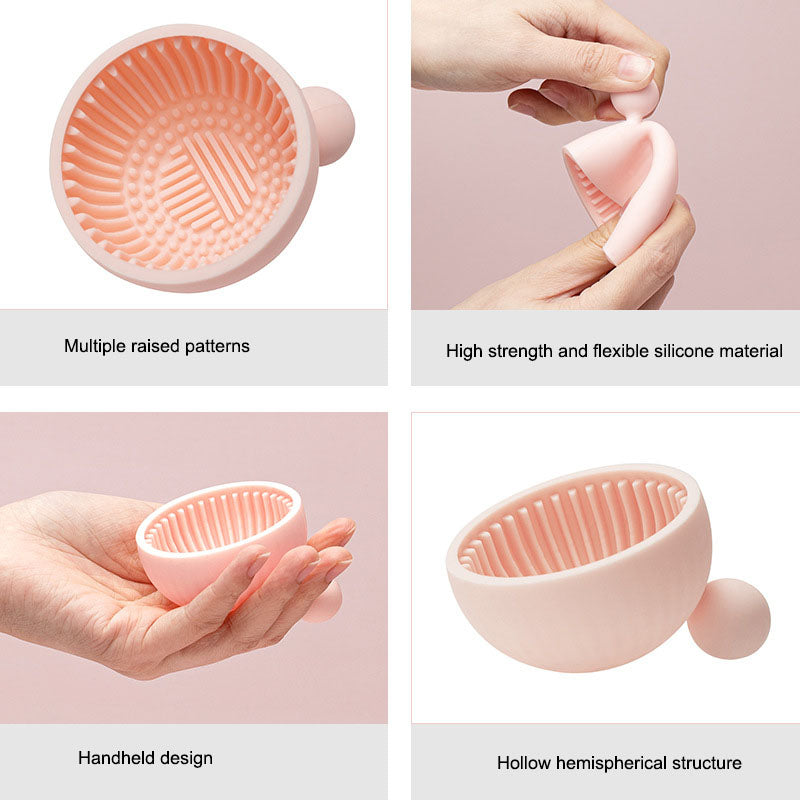 Creative Xiaowangzi Makeup Brush Cleaning Plate - Korvel