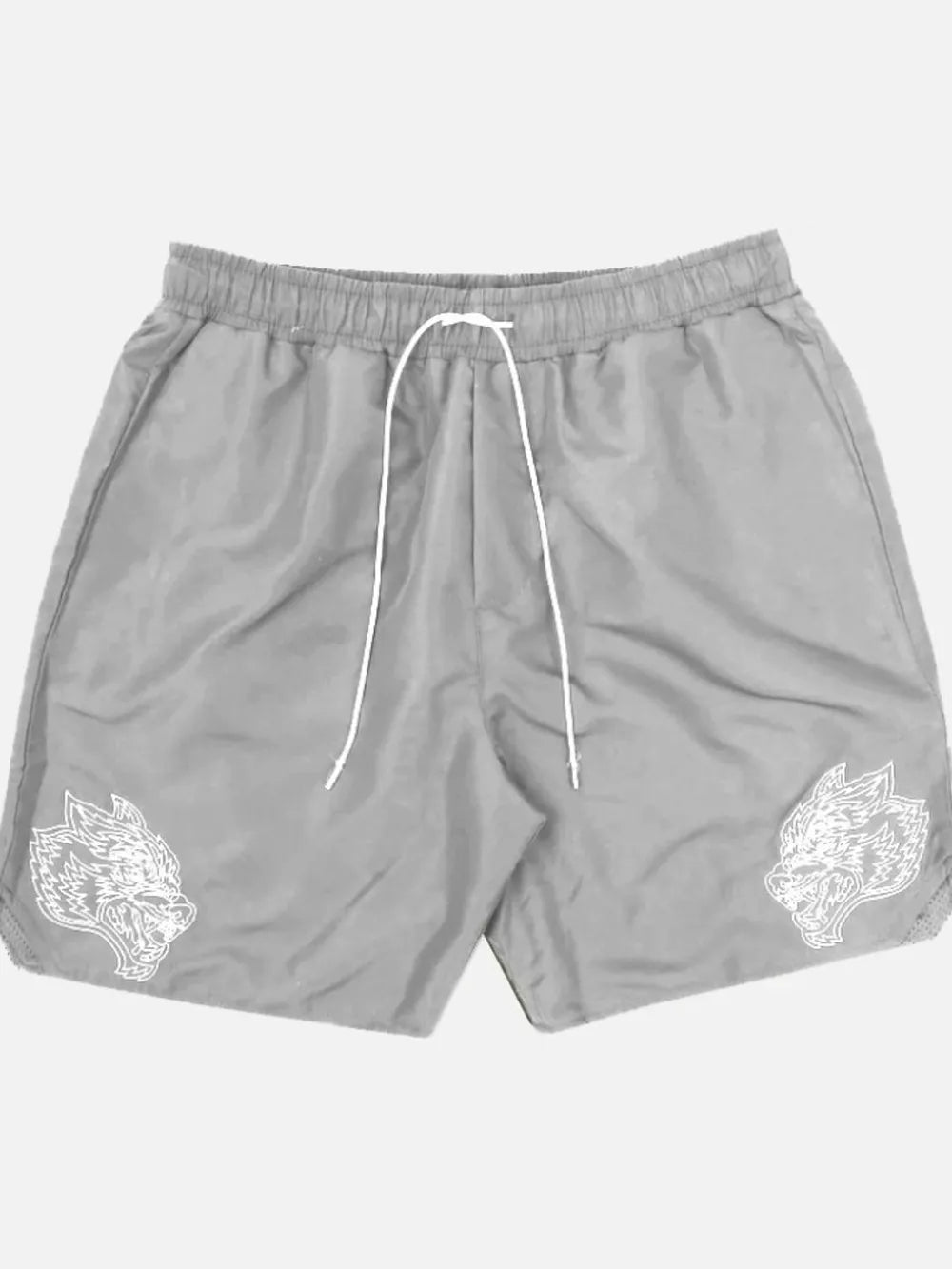 Shorts de jogging pour hommes grande taille avec taille à cordon