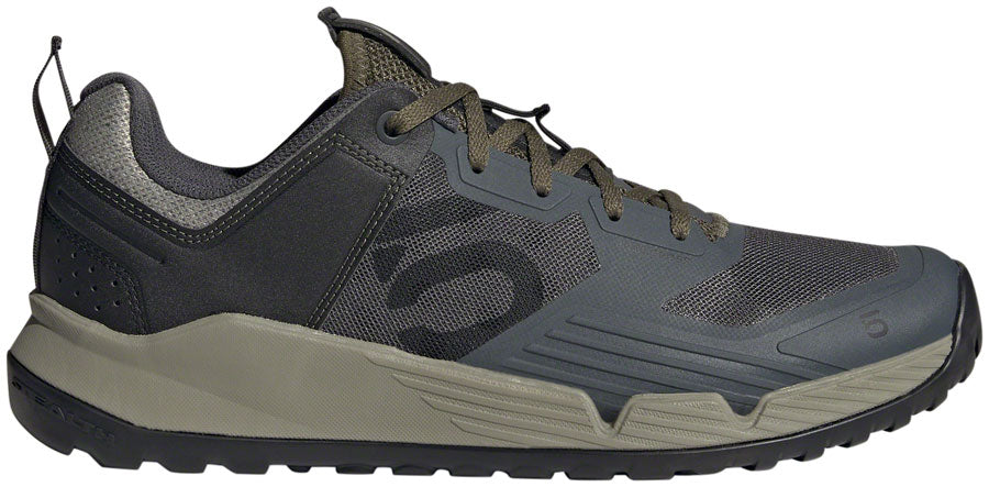 Five Ten Trailcross XT Flat Shoes - Men's Gray Six/Core Black/Olive Strata 9.5