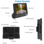 Gbruno 1296P Triple Lens Car DVR Dash Camera