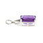 Amethyst Diamond Fashion Pendant in 10KT White Gold