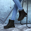 Bottes en coton extérieures antidérapantes premium pour femmes