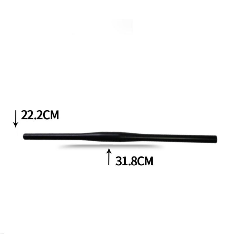Folding Bike Aluminum Alloy Small Straight Handlebars, also known as Speed Drop Horizontal Handlebars, are essential bicycle acc - Korvel
