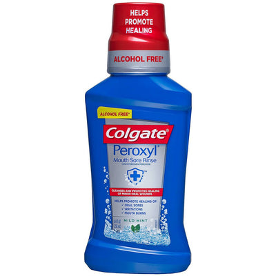 Rince-bouche Colgate Peroxyl à la menthe douce 8 oz