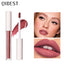 QIBEST Gloss Labial Mate de Terciopelo - Hidratante y No Pegajoso