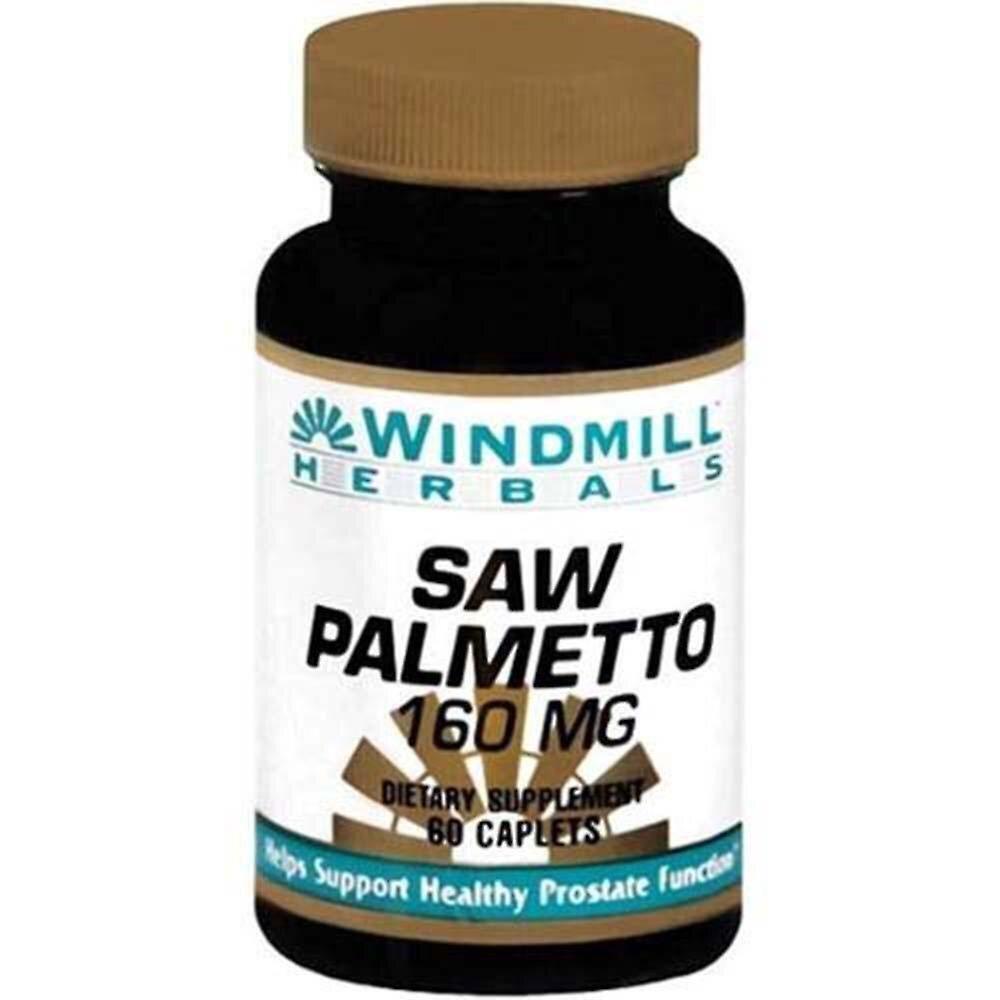 Windmill Herbals Saw Palmetto 160 Mg Caplets - 60 Count
