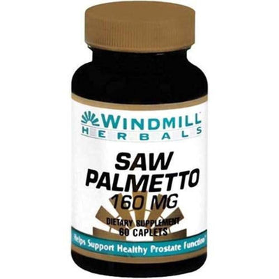 Caplets de Saw Palmetto Windmill Herbals 160 Mg - 60 Comptes