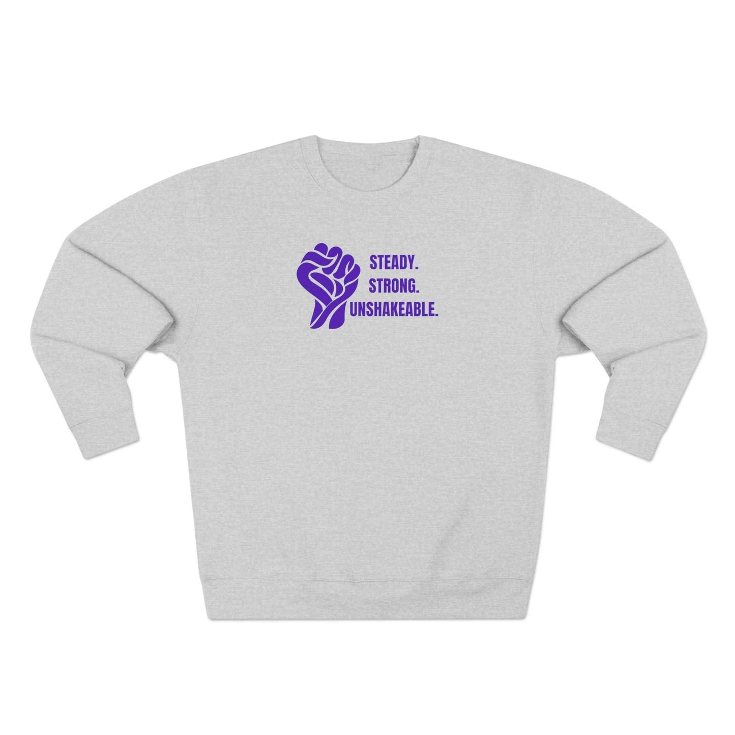 Constante. Fuerte. Inquebrantable. Sudadera de Concienciación sobre la Epilepsia