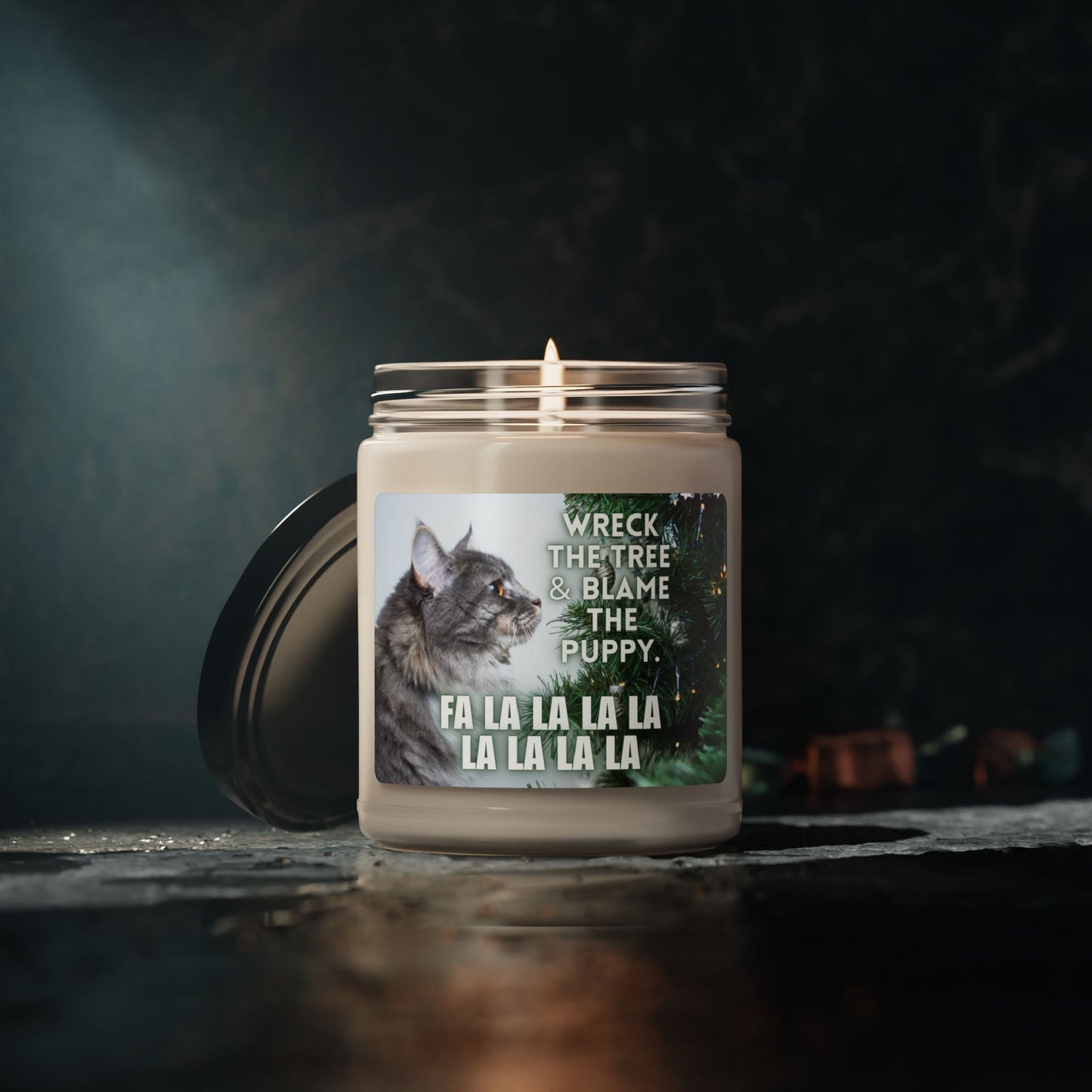 Wreck the Tree Scented Soy Candle - 9oz