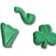 St. Patrick's Edible Sugar Decorations - 220 Pieces