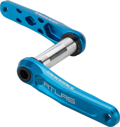 RaceFace Atlas Crankset - 175mm Montaje Directo Interfaz CINCH Azul