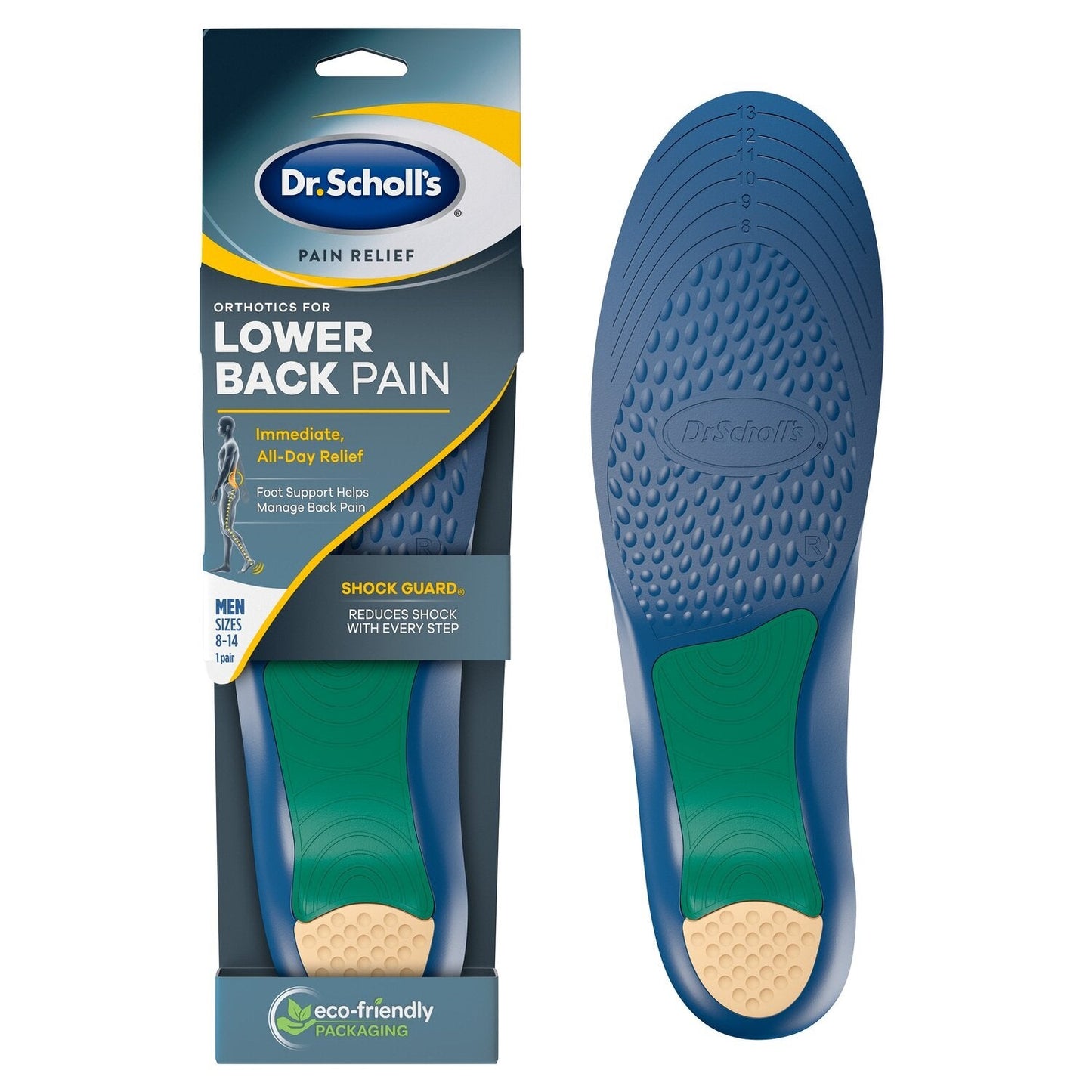 Soportes Arcos Dr. Scholl para Hombres 8-14