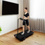 Flatbed walker with armrests black - Korvel