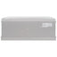 TREXM storage table with 4 doors and adjustable shelves and detachable cushioned shoe stand(Gray Wash) - Korvel
