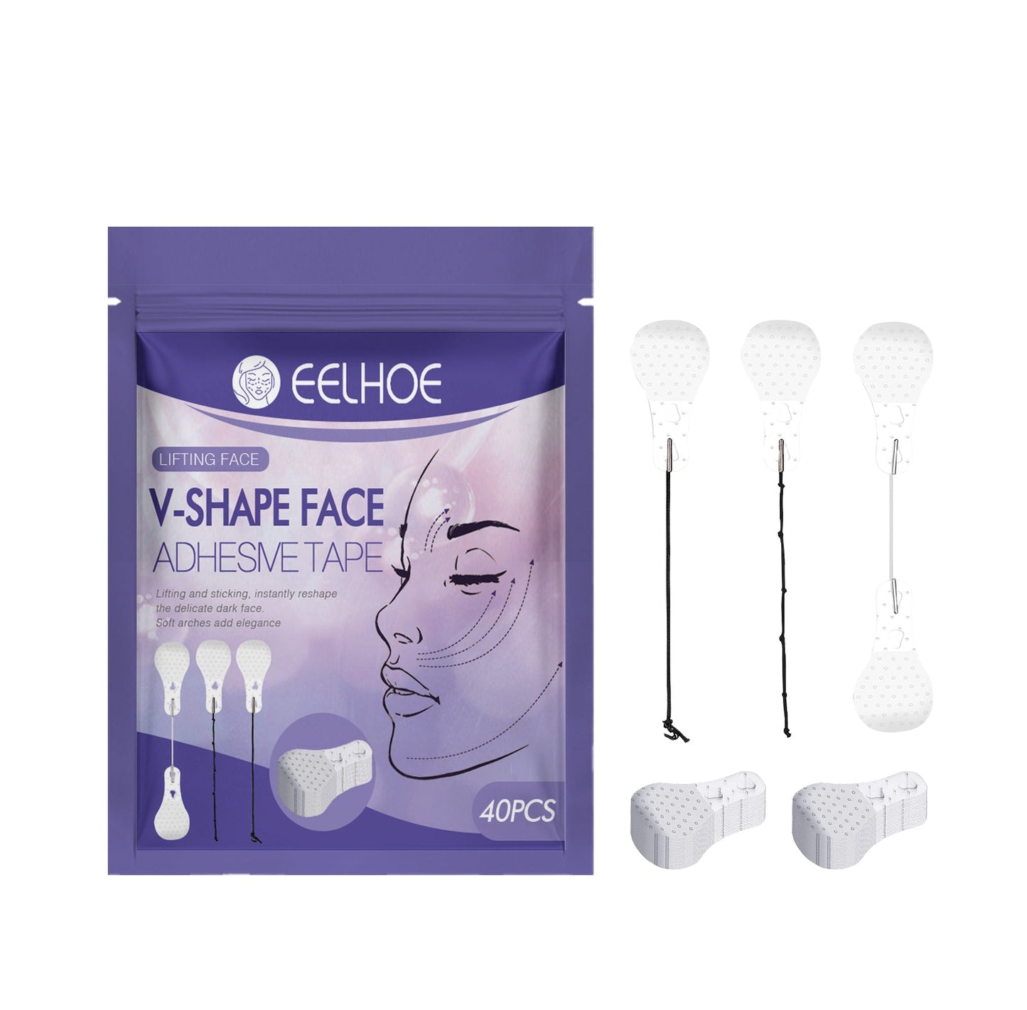 V Face Lift Face Lift To Tighten Chin And Soften Fine Lines Shaped V Melon Seed Face - Korvel